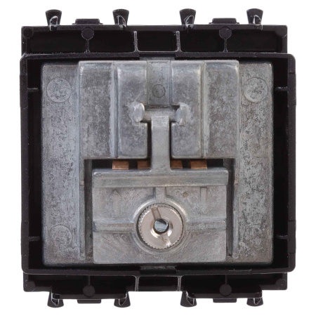 Розетка TV-FM-SAT модульная, "Avanti", "Черный квадрат", 2 модуля DKC