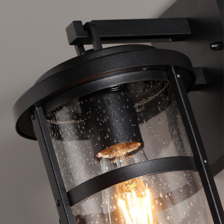 Ландшафтный настен.св-к E27 1*60W IP44 MAGUS черный/стекло ODEON LIGHT