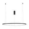 Подвесной светильник LED 36Вт Черный IP20 Glint MOD072PL-L36B3K Maytoni