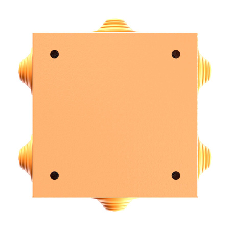 Коробка стальная FS с кабельными вводами и клеммниками, IP55, 150х150х80 мм, 5р, 450V, 10A, 6 мм2 DKC