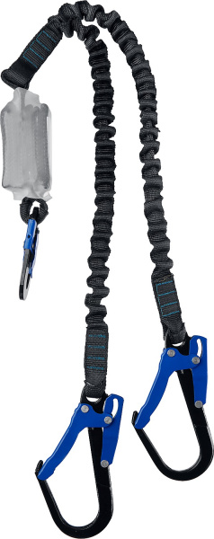 Перевал строп эластичный двухплечный, полиамидная лента, с амортизатором, Профессионал ЗУБР