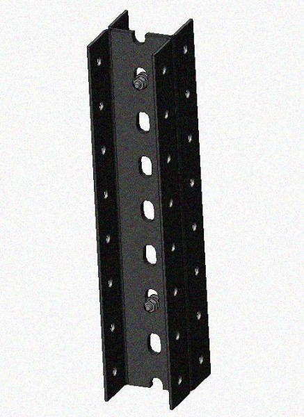 Стойка сдвоенная ССД 1200х4 УХЛ1, горячее цинкование, S4,0