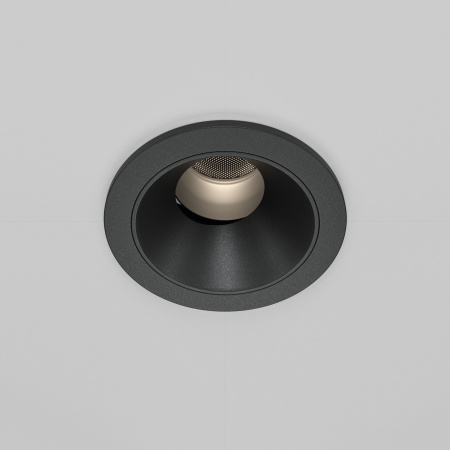 Встраиваемый светильник LED 7Вт Черный IP20 Downlight DL057-7W4K-B Technical Maytoni