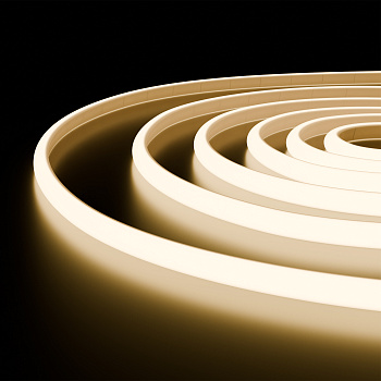 LSE-297 Светодиодная лента для бани и сауны ЭКО 5м, 24В, 14.4Вт/м, smd2835, IP68, 1200лм/м, 3000К. OGM