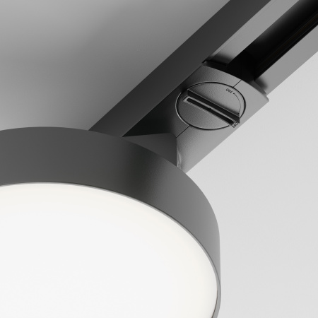 Трековый светильник LED 12Вт Черный IP20 Single phase track system Unity TR043-1-12W3K-B Technical Maytoni