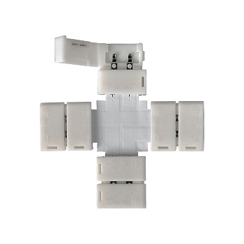 X-образный коннектор для одноцветной светодиодной ленты 5050 (5 шт.) IP20 (a038803) Elektrostandard