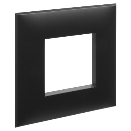 Рамка "Avanti", "Черный матовый", 1 пост (2 мод.) DKC
