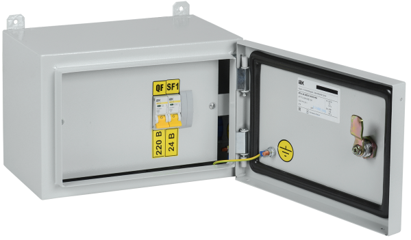 Ящик с понижающим трансформатором ЯТП-0,25 230/24-2 УХЛ2 IP54 IEK