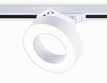 Светильник светодиодный трековый GL6866 WH белый LED 15W 4200K D115*80 Ambrella Light