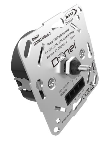 Donel серии DDIM Потенциометр Dali 10-16.5В DC, 82мА,с встроенным источником питания, роторный