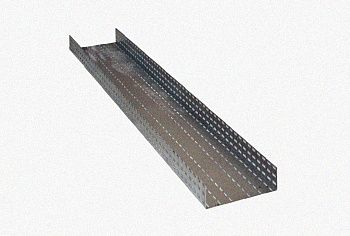Лоток перфорированный ЛМ 250х100х2000 У3, окрашенный, S1,5