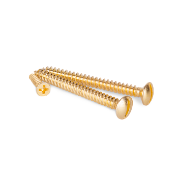 Винты для накладного выключателя 3шт. (золото) Ретро Werkel