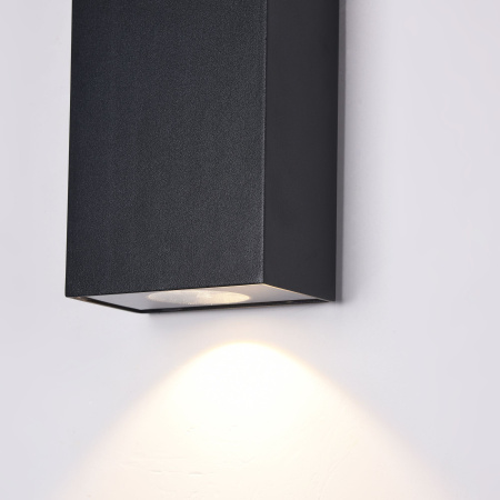 Бра 6Вт 3000K Черный IP20 Times Square O581WL-L6B Outdoor