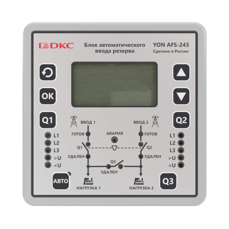 Электронный блок автоматического ввода резерва YON AFS-243 DKC