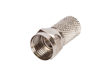 Разъем F-типа для коакс. кабелей RG6, накручивающийся NETLAN 