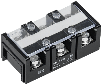 Блок зажимов наборный БЗН TC-4004 200мм2 400A 4 пары IEK