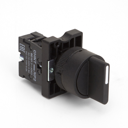 Переключатель NP2-ED21, 2 положения фиксацией, 1НО, IP40 (R) CHINT