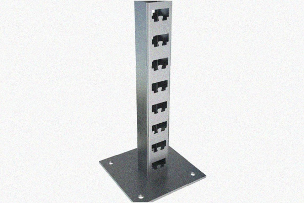 Стойка кабельная напольная К1173х1200 УТ1,5 горячее цинкование, L1200