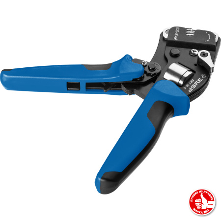 ПКТ-16-4 пресс-клещи торцевые для втулочных наконечников 0.25 - 16 мм.кв, Профессионал ЗУБР