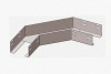 Лоток угловой замковый глухой КГЗГ 300х50-90 УТ1,5 поворот на 90, горячее цинкование, S1,0