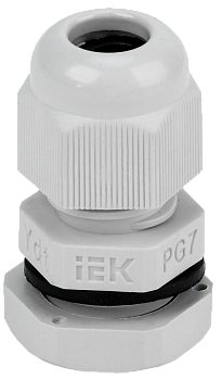 Сальник PG 7 диаметр проводника 5-6мм IP54 IEK