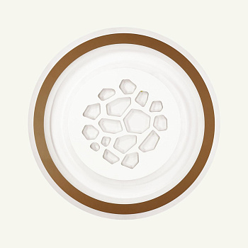 Св-к PEBBLES пластик LED 100Вт 4200-6500-3000K D500 пульт ДУ SONEX