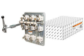 Рубильник РПС-4/1Л У3 TDM (400А, левый привод, без плавких вставок)