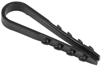 Дюбель-хомут 5-10мм нейлон черный (100шт) IEK