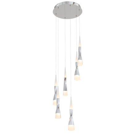 Светильник подвесной Хром/Хром, Белый LED 6*7Вт 3000К SL405.103.06 ST LUCE