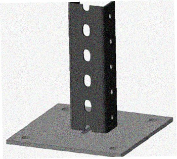 Стойка напольная (потолочная) СНП1520х4 УТ1,5,горячее цинкование, S4,0