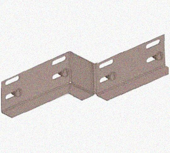Соединитель-переходник ПУгЛ300х100 УТ1,5, оцинкованный лист S1,0