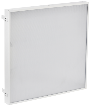 LIGHTING PRO Светильник светодиодный ДВО 2001 30Вт 4000К IP40 588х588мм Грильято микропризма IEK