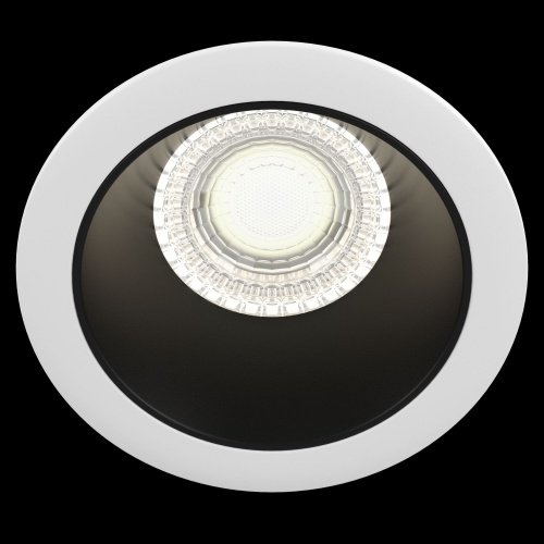 Встраиваемый светильник 1*GU10 15Вт Черно-белый IP20 Share DL051-1WB Technical фото 4