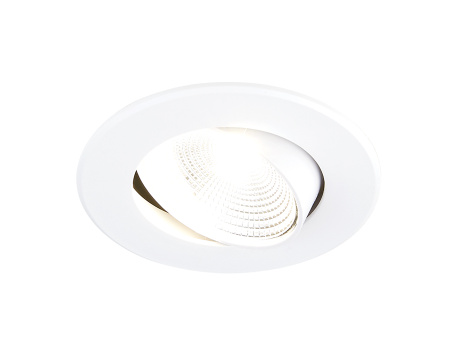 Встраиваемый потолочный светодиодный светильник S480 W 4200K белый 5W Ambrella Light