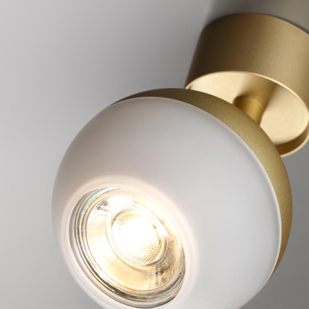 Св-к накл.IP20 GU10 9W 220V GARN матовое золото NOVOTECH