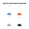 НСБ 21-60-262 Светильник декоративный, подвесной, "Кэнди", 1хЕ27, 60Вт, 230/50Гц, IP20, ø290х170мм, полипропилен, серый, длина подвеса 800м... APEYRON