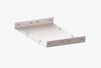 Соединитель лотковый замковый СЛЗ-400х60х1,0 УХЛ1, горячее цинкование, S1,0