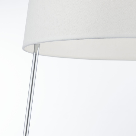 Торшер 1*E27 60Вт Белый и Хром IP20 Bergamo MOD613FL-01W Maytoni