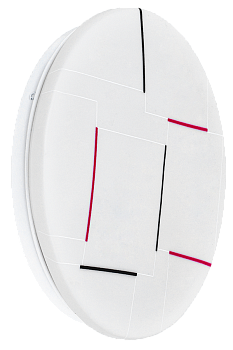 Светильник светодиодный ДПБ 2001 18Вт IP20 4000К круг белый IEK