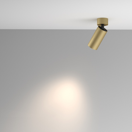 Потолочный светильник 1*GU10 10Вт Матовое Золото IP20 Ceiling & Wall C082CL-01-GU10-MG Technical Maytoni