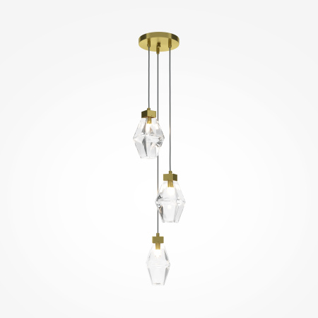 Подвесной светильник 3*G9 28Вт Золото IP20 Cocktail time MOD325PL-03G Maytoni