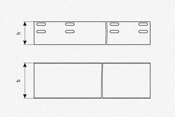 Лоток глухой ЛМГ 75х65х2000 УХЛ1, горячее цинкование S1,5