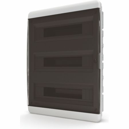 Щит встраиваемый ЩРВ-П 54 модулей черная крышка IP41 BVK 40-54-1 Tekfor