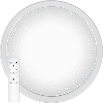 Св/д управляемый св-к накл.Feron AL5000 STARLIGHT тарелка 36W 3000К-6500K белый с кантом