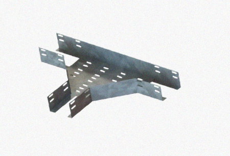 Лоток тройниковый перфорированный ОТ 150х150 УТ1,5, горячее цинкование, S1,5