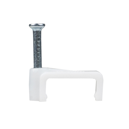 Скоба крепежная квадратная (плоская) (12мм) (50шт) PROxima EKF