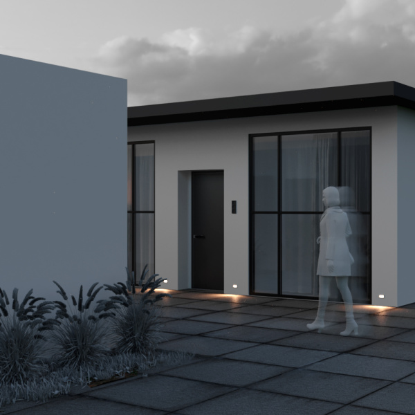 Подсветка для лестниц 3Вт 3000К Белый IP65 Bosca O045SL-L3W3K Outdoor Maytoni