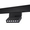 Трековый св-к димм.с ДУ,со сменой цв.темп.IP20 LED 3000~6500К 12W 48V черный FLUM D NOVOTECH