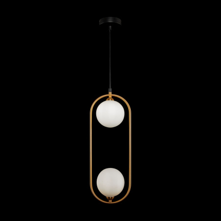 Подвесной светильник 2*G9 25Вт Латунь IP20 Ring MOD013PL-02BS Maytoni