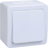 Выключатель 1-кл. для ОУ ВС20-1-0-ГПБ IP54 ГЕРМЕС PLUS (цвет клавиши: белый) IEK